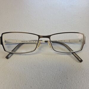 Morel France Eyeglass Frame LIGHTEC 6761L 53-16-135 GW 508 Dark Grey White